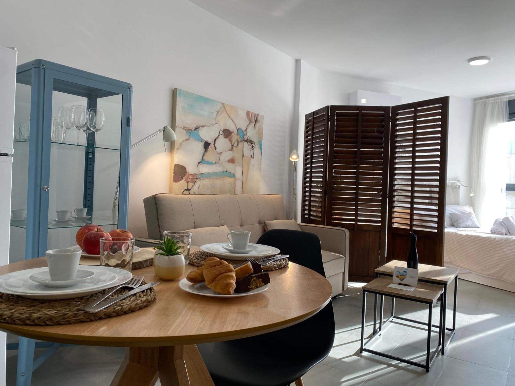 레타마르 Loft primera línea playa, Cabo de Gata, Wifi 아파트 외부 사진