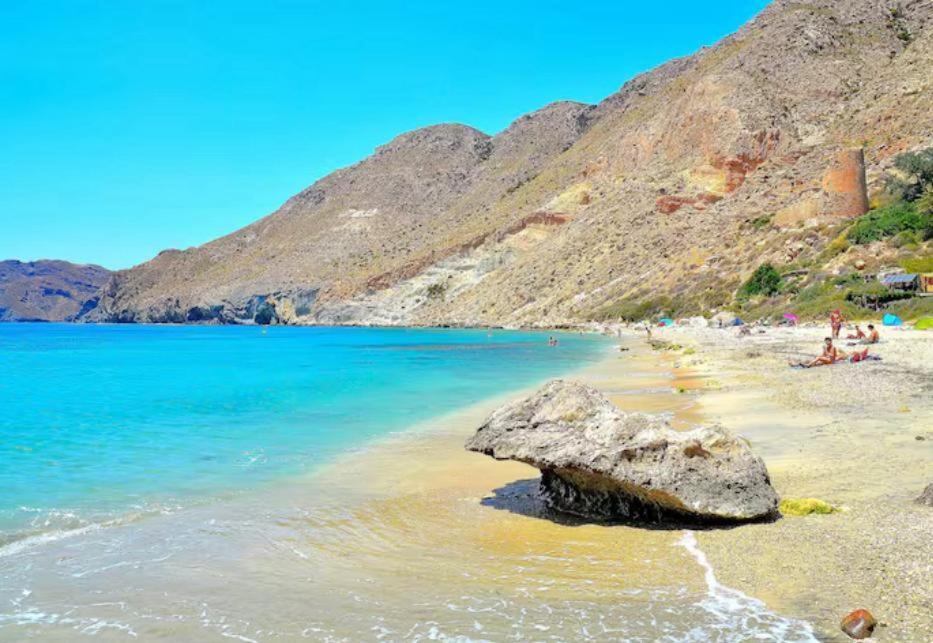 레타마르 Loft primera línea playa, Cabo de Gata, Wifi 아파트 외부 사진