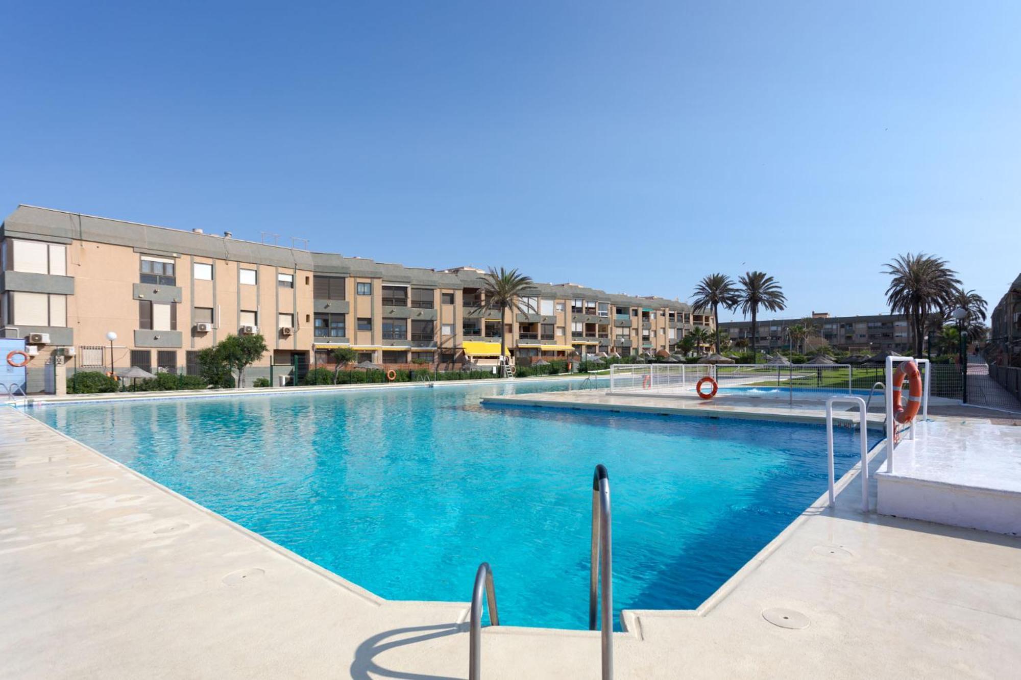 레타마르 Loft primera línea playa, Cabo de Gata, Wifi 아파트 외부 사진