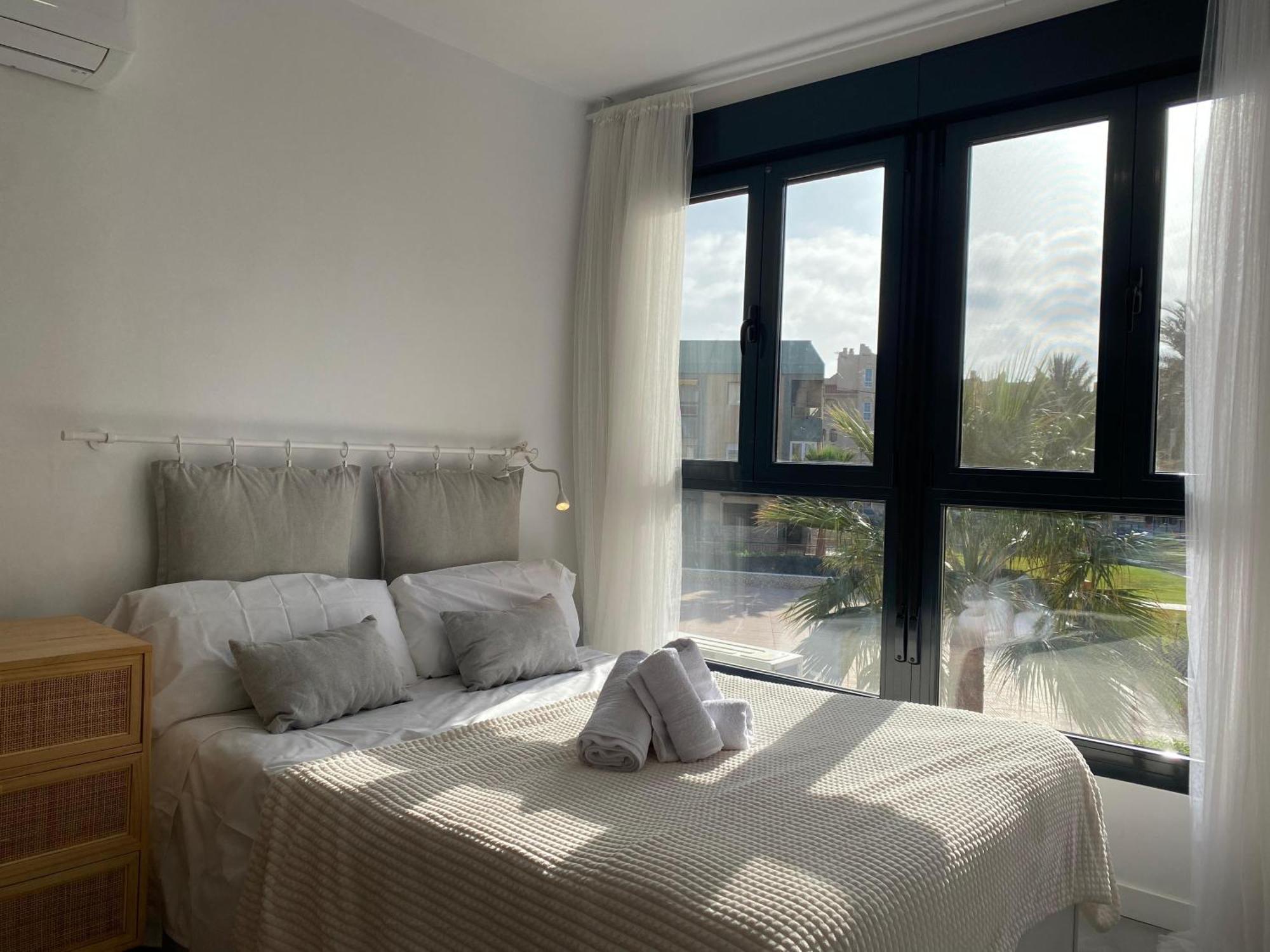 레타마르 Loft primera línea playa, Cabo de Gata, Wifi 아파트 외부 사진