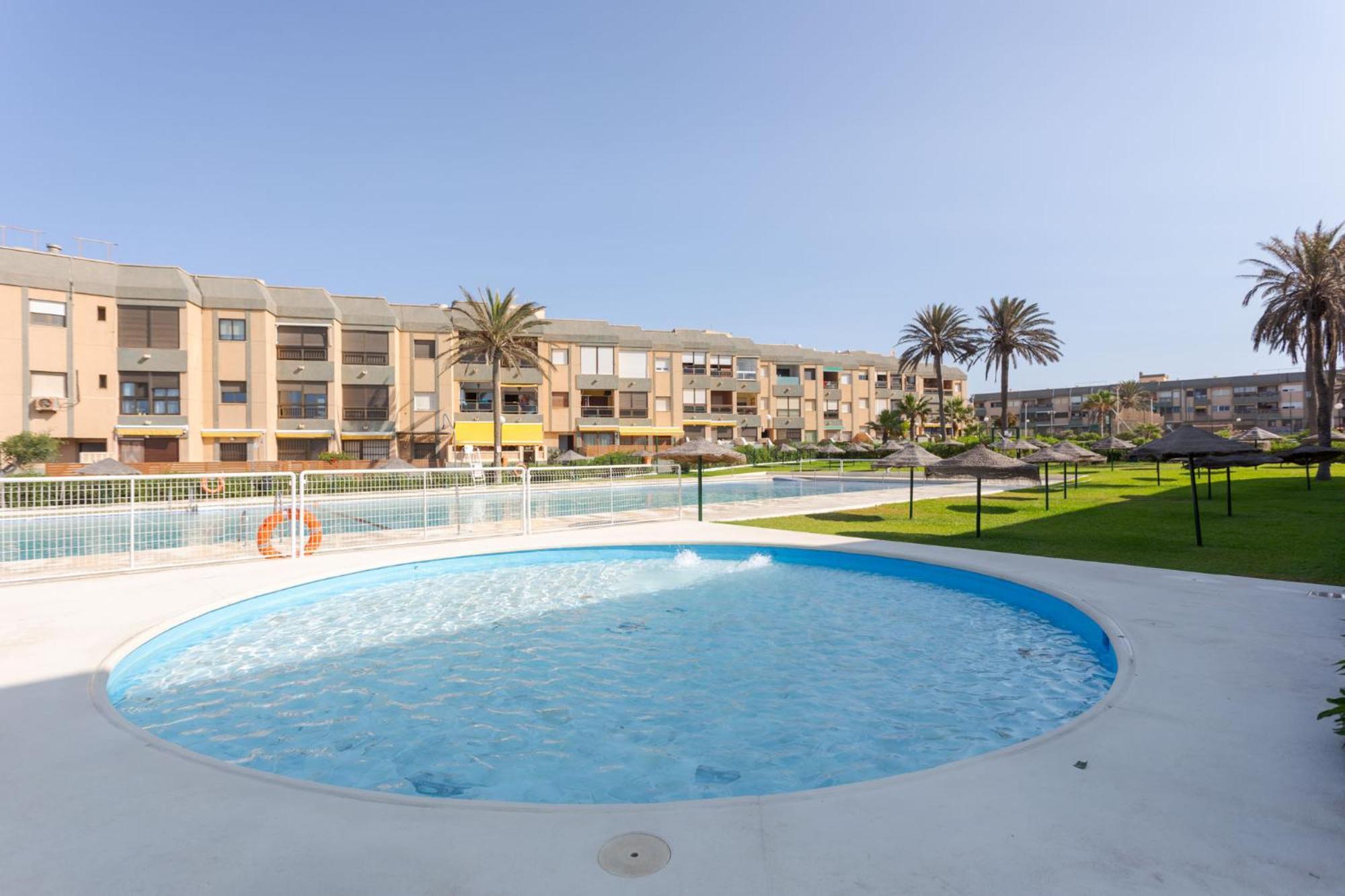 레타마르 Loft primera línea playa, Cabo de Gata, Wifi 아파트 외부 사진
