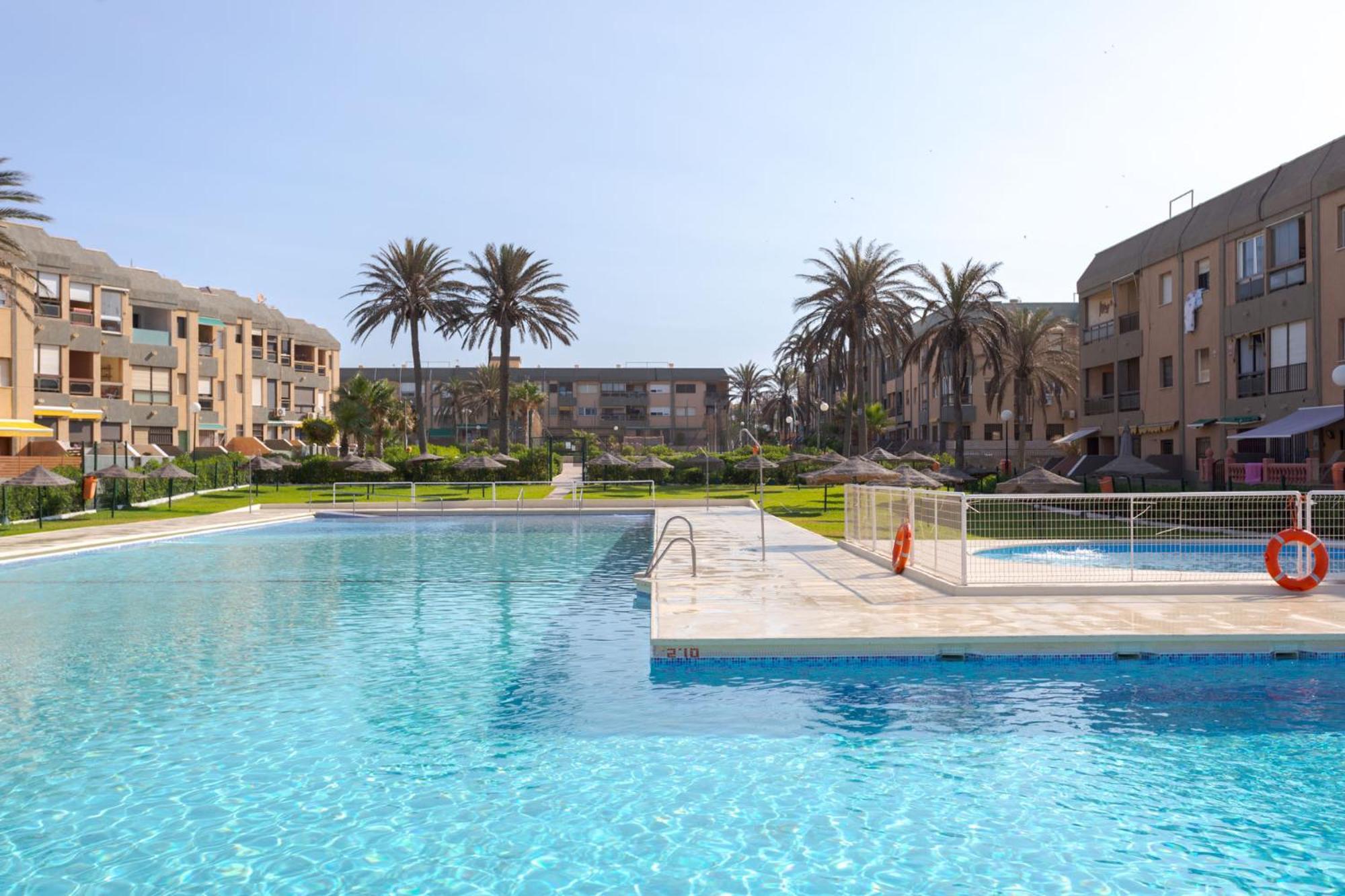 레타마르 Loft primera línea playa, Cabo de Gata, Wifi 아파트 외부 사진